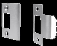 manufacturer s mortise lock (see 6600/6700) No protrusions on Asylum side of door No screw access on Asylum side of door 6400/6500 PRIVACY HOSPITAL PUSH/PULL
