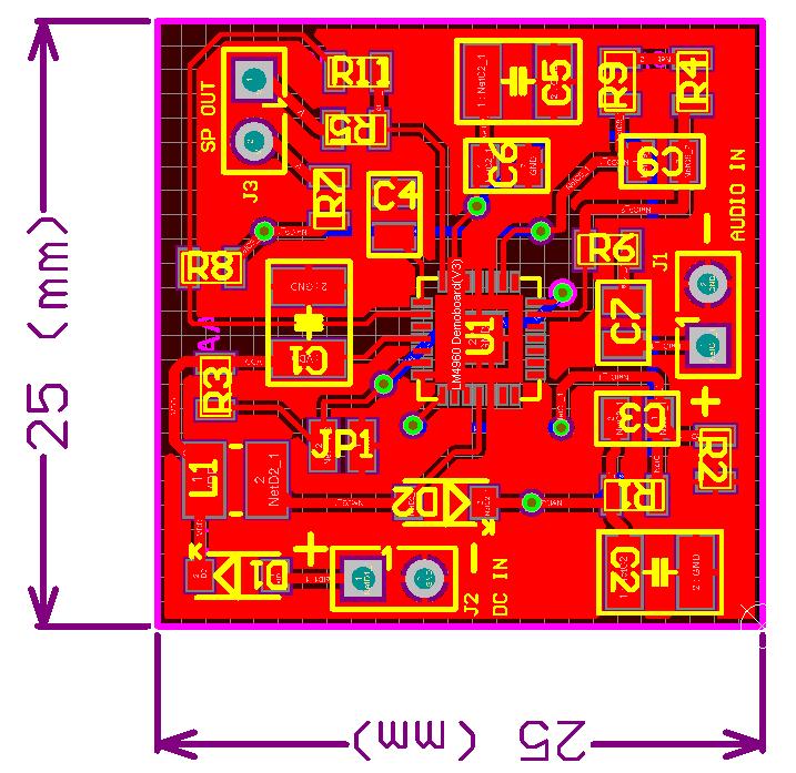 25*25 Designator Description Package Quantity 1 R1, R9 Chip Resistor 270k/5% R0805 2 2 R2 Chip Resistor 30k/5% R0805 1 3 R3 Chip Resistor 10k/5% R0805 1 4 R4 Chip Resistor 470k/5% R0805 1 5 R5, R7