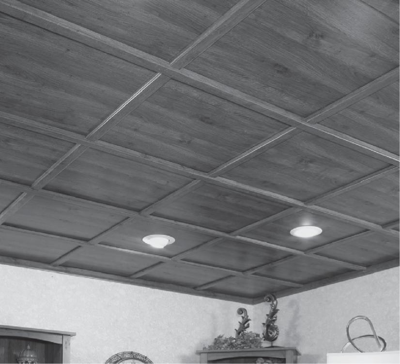 WoodTrac Direct Mount Ceiling System Assembly Instructions All product is Class C rated and some product is available Class A rated.