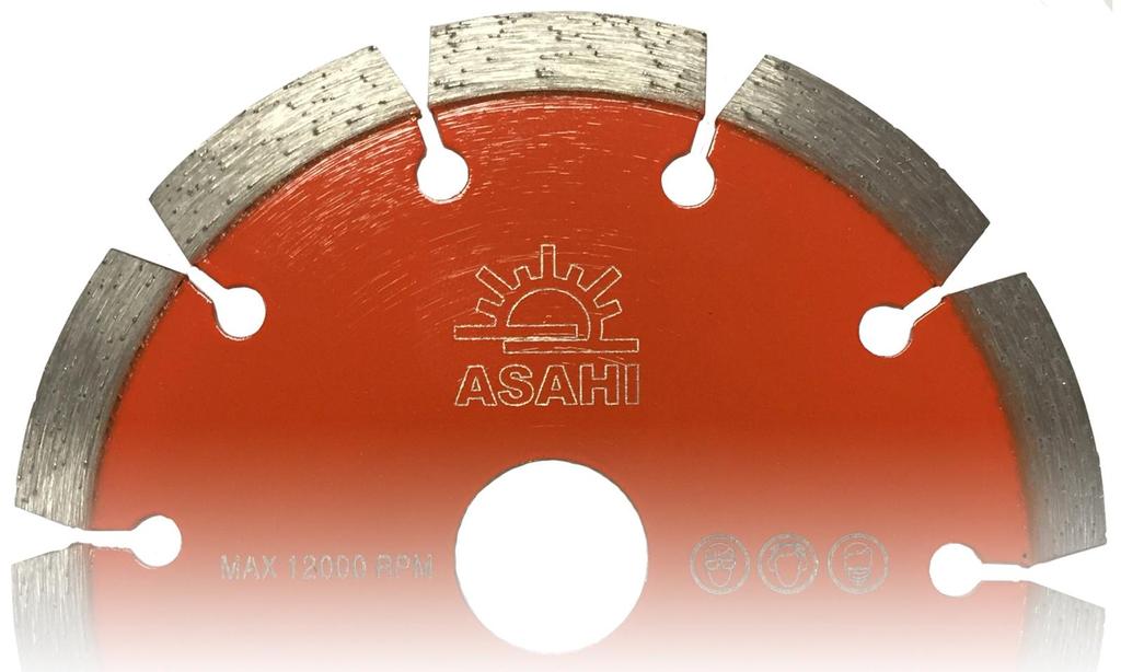 Professional ed Diamond Blades Reconstituted Stone Asahi s Professional ed Diamond Blades are designed to handle a wide range of materials.