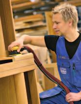 HAZARDOUS DUST. Sanding dust can contain harmful particles. The latest research shows that sanding hard wood is more dangerous than sanding soft wood.