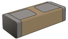 Dimensions Size Length L W1 Inches Height T max. Band Y max. Gap Between Surface Pads CL Surface Pad W2 0302 0.