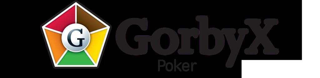 GorbyX Poker Is a unique variation of Omaha High-Low Poker, using the invented suited GorbyX playing cards to communicate the essential fundamentals of the GorbyX Diet.