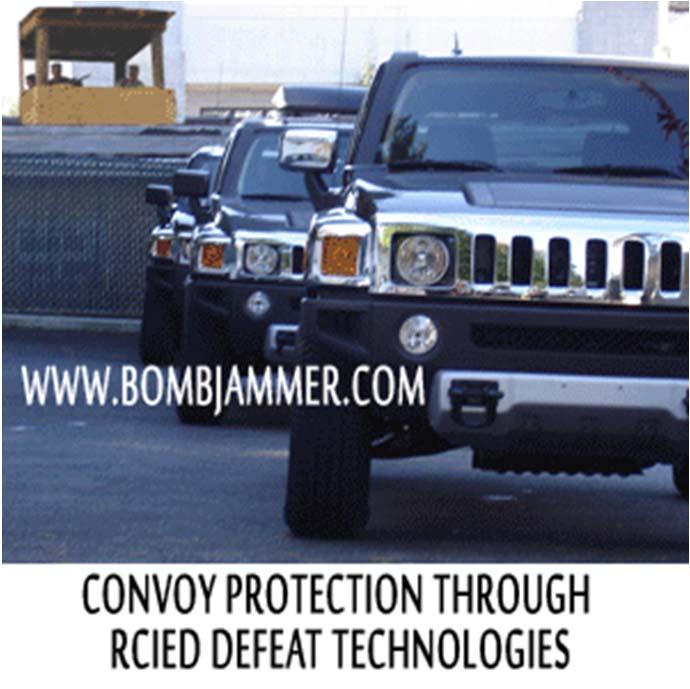 Land: VIP-300F Convoy Jamming System Purpose: When convoy safety is a priority, the VIP-300F is recommended in order to reduce threats involving remote controlled IED (RCIED) attacks. Product:.