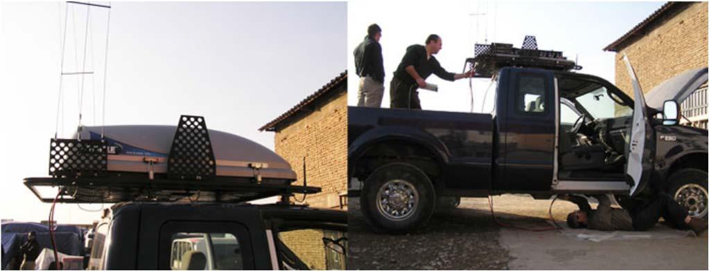 Land: VIP-300R High Power Barrage Jammer Purpose: The VIP 300R is a roof mounted Bomb Jammer used to distribute high power RF interference over a focused range to neutralize remote controlled IED