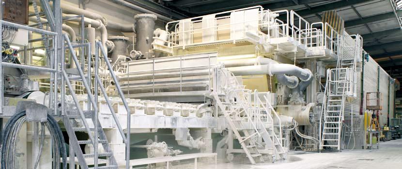 Décor paper The PM 3 at Munksjö Paper GmbH in Unterkochen is one of the most productive décor paper machines. Décor papers are characterized by very high, uniform dimensional stability.