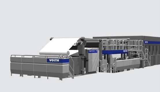 banknotes In a special Voith Paper machine for banknote paper, the MasterVat and ShortFormer B are used for the double-ply sheet forming.