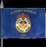 This symbol originated with World War I, but on this flag it signifies service through all generations from the American Revolution