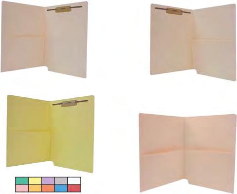 End Tab Folders with Half Pockets Always save from Ecom Folders with free freight!