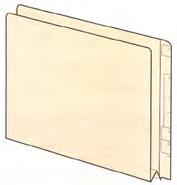 Made from 14-point double-ply manila paper, this sturdy pocket can provide adequate support for your larger filing jobs.