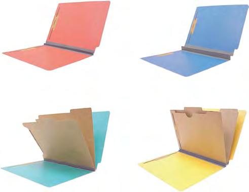 20pt Type 1 End Tab Classification Folders Made from 20 pt. type I pressboard. Choose from 4 colors: red, blue, green, and yellow. Always save from Ecom Folders with free freight!