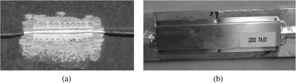 DA COSTA MARQUES PIMENTEL et al.: HYBRID FIBER-OPTIC/ELECTRICAL MEASUREMENT SYSTEM 1245 Fig. 3. Sensor details: (a) weldable strain gauge and (b) weldable protection cap. Fig. 4.