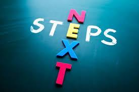 Will Questions Which option will you take forward? What is the first step you need to take and when will you take it?