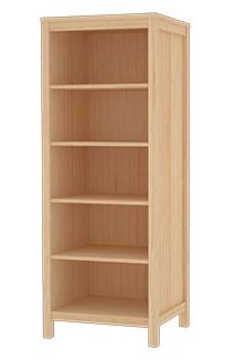 Features Bookcase insets with solid hardwood frame. Configurations -, 4- or 5-high units. Cable management.