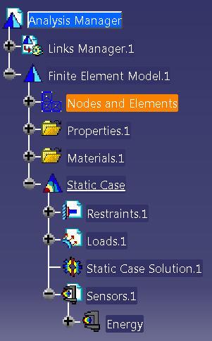 Right click on Nodes and Elements, then