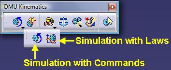 Select Simulation Player on the DMU Generic Animation toolbar.