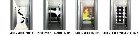 Business cooperation under license: Decoration of elevator car