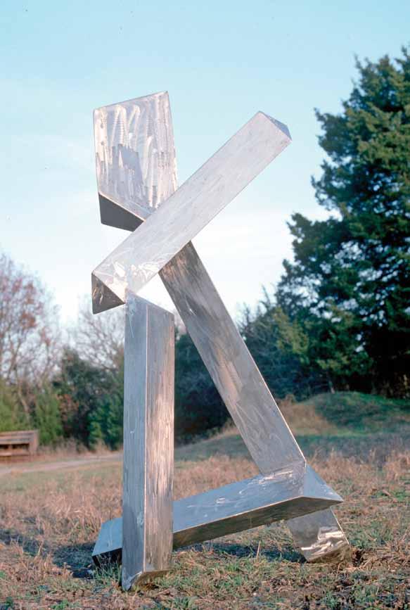 T-Angle 2, 1994. Stainless steel 32 4 l i t e r a l.