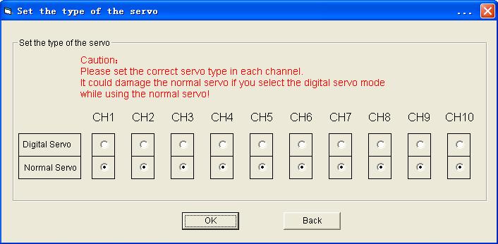 4. Click to enter the setting of V2 series receiver, which includes: Important: After all the functions of V2 receiver are properly set, click OK to save the setting.