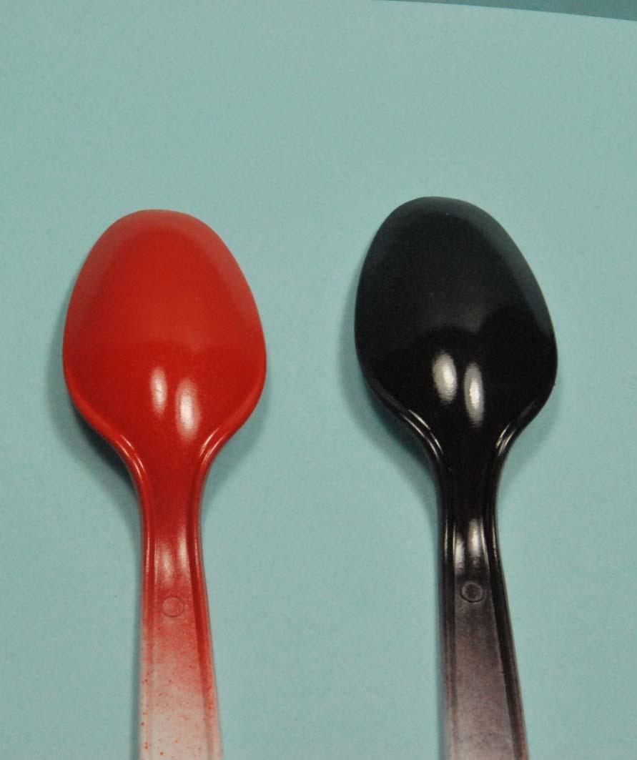 Basics (Supplies) White styrene spoon Test painting to