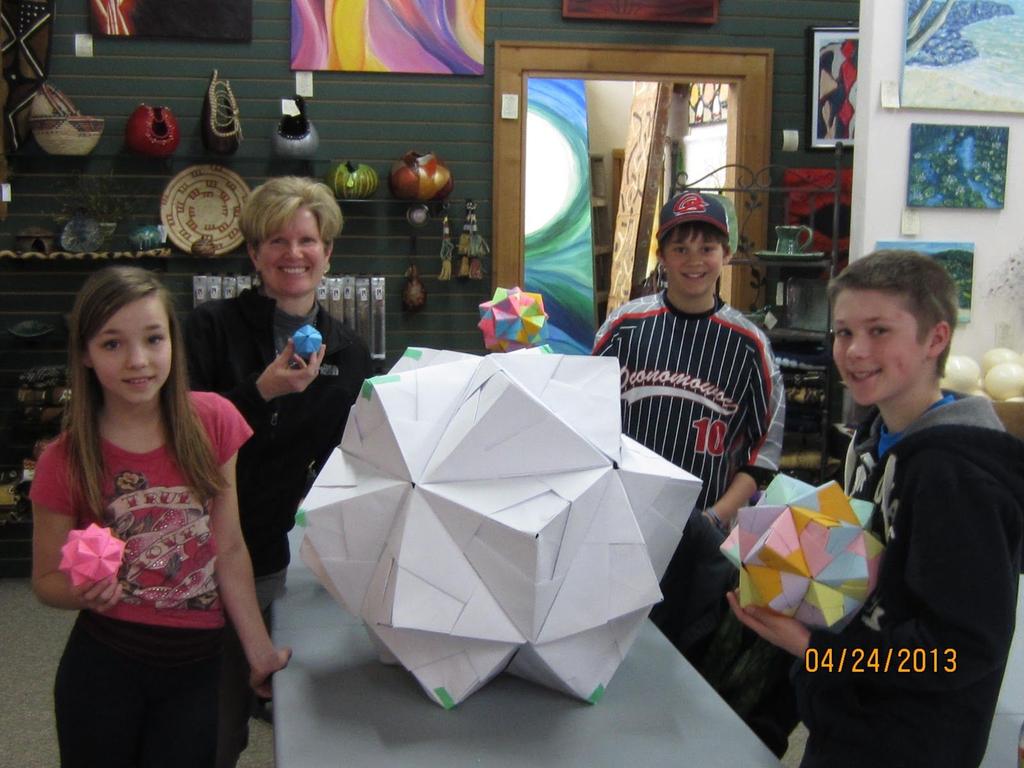 Using Origami to Engage, Promote Geometry Understanding, and Foster a Growth Mindset Session Day/Time: Friday, May 6, 2016, at 9:30 11:00 a.m. Location: YC Huber Evans Presenter: Shelly Grothaus, Nature Hill Intermediate School Oconomowoc, WI grothaus@oasd.