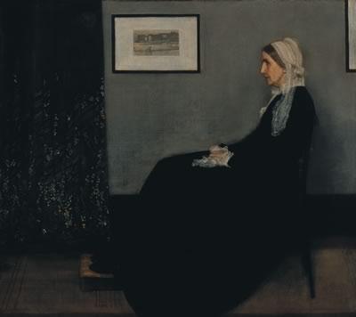 Arrangement in Grey and Black This is American artist James Whistler s most famous painting.