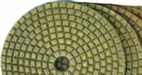Available Grits Spiral Polishing Pads standard: 30, 50, 120, 220, 400, 800, 1800, 3500, 8500 Available Grits