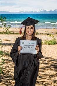 2016 Scholarships $2,000 Alondra Delgadillo, Graduate of Sierra Continuation High School A young parent going to Sierra College here in Truckee to get an Associates degree to transfer to a four year