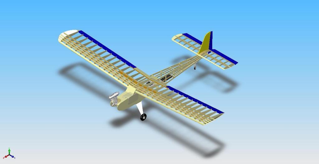 This prevented sending erratic flight patterns to the Micropilot system. Figure 7. Micropilot Horizon Interface B. Solidworks 2005.