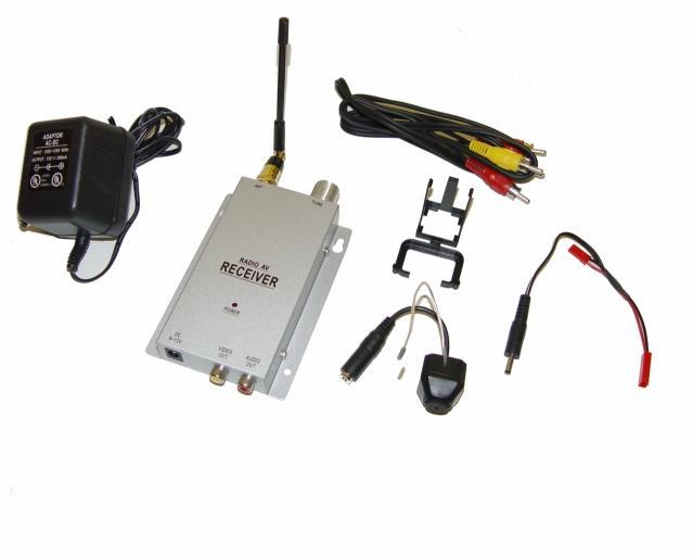 C. Imagery System. The wireless color camera system with 2.4 GHz was obtained from www.helihobby.com.