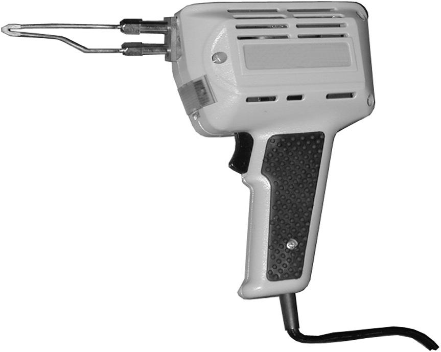 SOLDERING GUN KIT 180 WATT WITH LIGHT Model 04328 ASSEMBLY AND OPERATING INSTRUCTIONS Visit our website at: http://www.harborfreight.com Read this material before using this product.