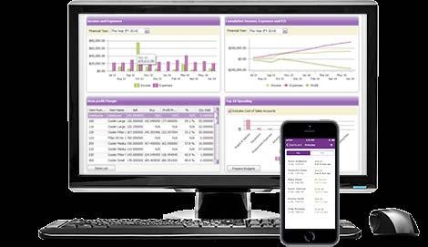 Power to manage business, your way Stay competitive MYOB AccountRight is powerful accounting with business management