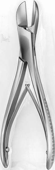Bone rongeurs and bone cutting forceps Construction details and intended use of bone rongeurs and bone