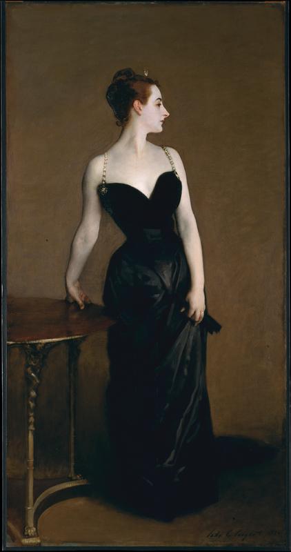 Fig. 1 Madame X (Madame Pierre Gautreau), 1883-84 John Singer Sargent (American, 1856-1925) Oil on canvas 82 1/8 x