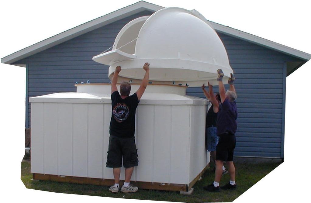 Now you are ready to install the Dome on to