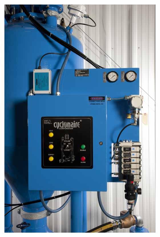 Cyclonaire s Products Dilute, Semi-Dense and Dense Phase Solutions The Cyclonaire product line is second to none in pneumatic conveying applications for hundreds of bulk solid materials, and offers
