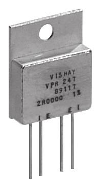 stability (under power) are required. Vishay Models VHP-3 and VHP-4 offer all welded construction and screw mounting directly to a metal heat sink for maximum heat transfer.
