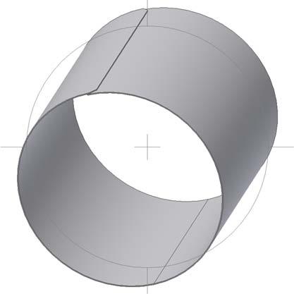 surface of the folded-up model and click the Flat Pattern tool