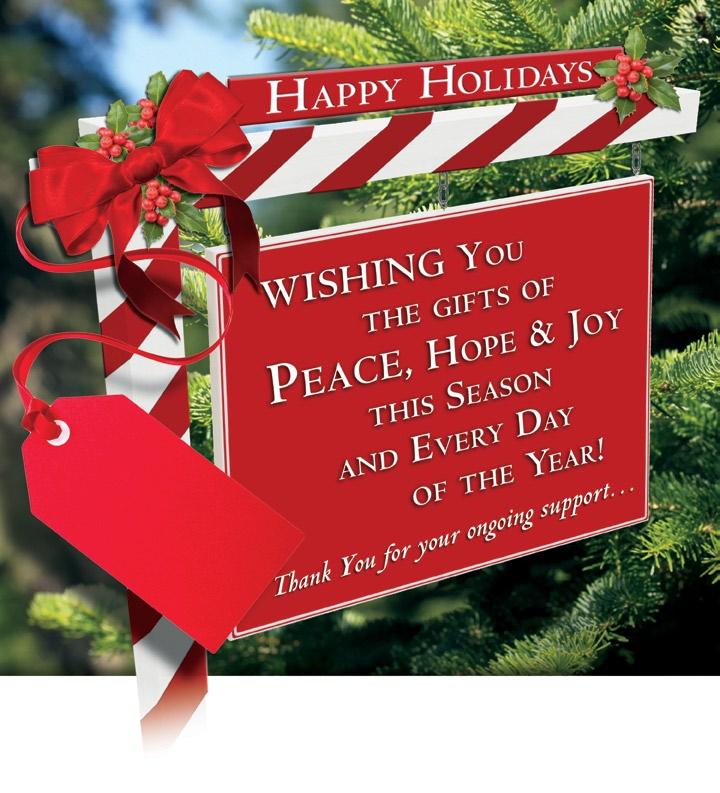 Holiday Greetings To: Our Neighbors From: Land Park /