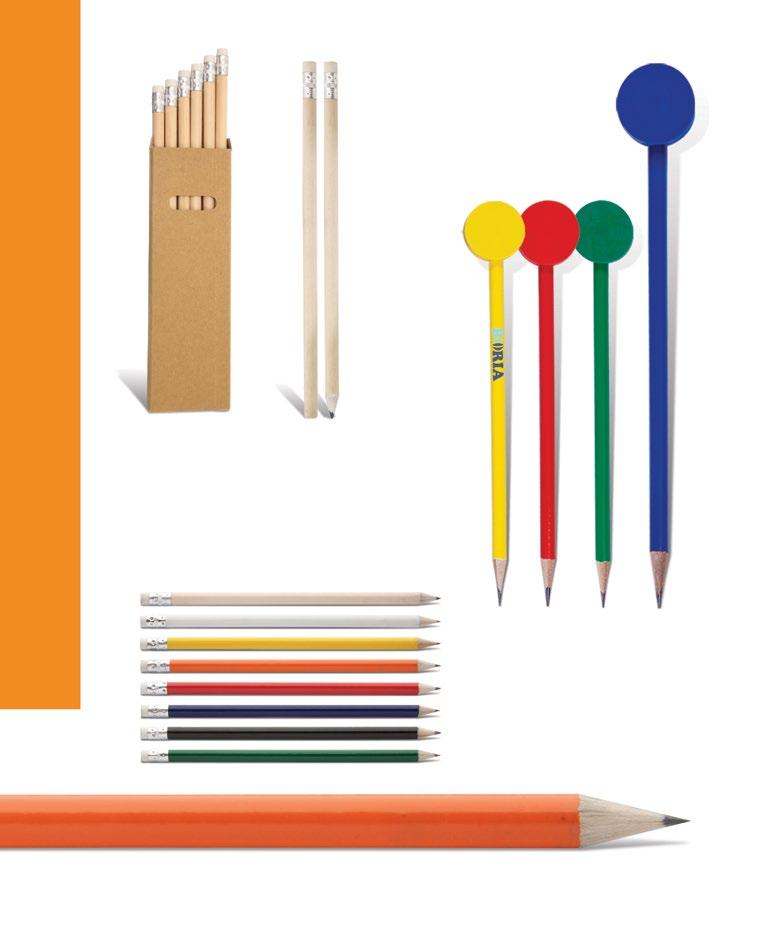 120 COOL writing Harpo AP731799 Wooden lead pencil with painted body and big, round eraser. ø12 195 mm Printing: P0 (2C, 60 5 mm) Pad printing in 2 colours.