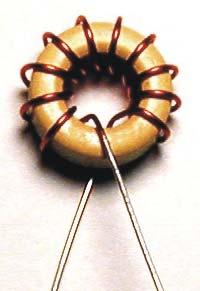Inductor Wire Length Number of Turns Core L1 6 (16 cm) 3 close wound Yellow L2 6.
