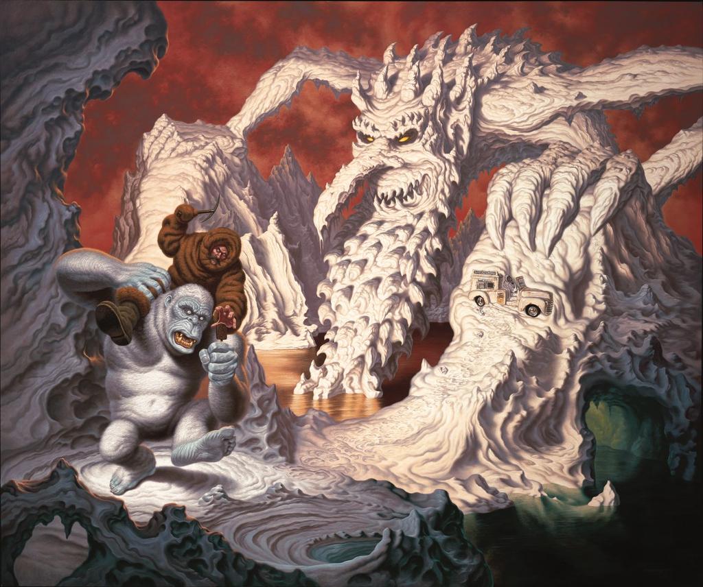 As a child Todd Schorr loved drawing, movies, and cartoons. As an adult, Schorr created art for album covers, movie posters, and magazine covers. This was work he was dong for other people.