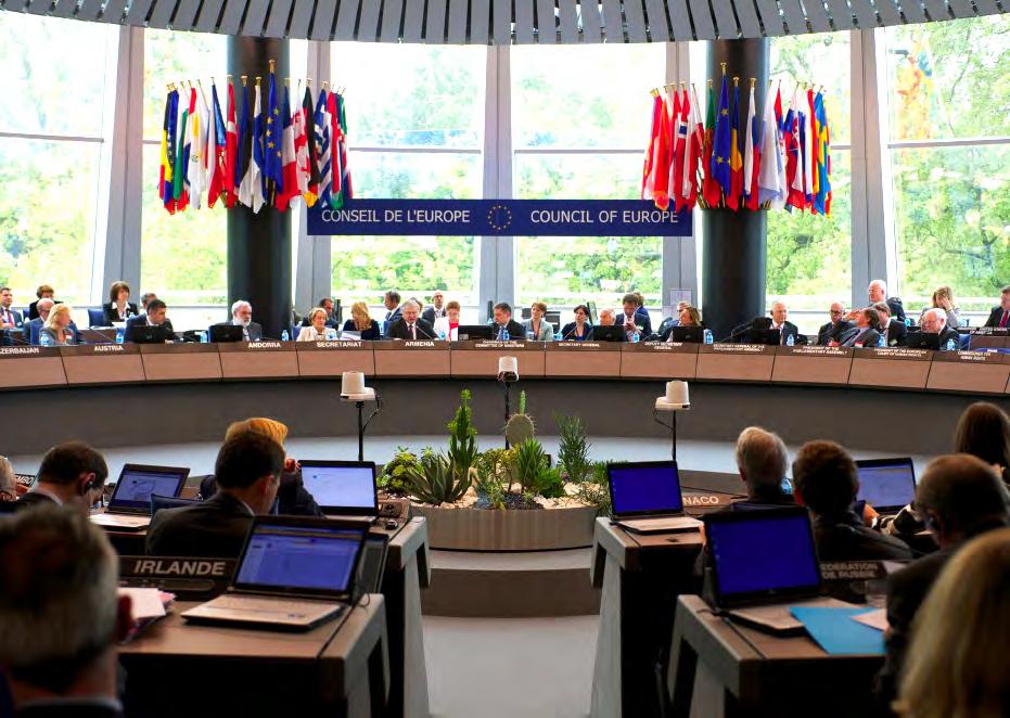 STRUCTURA Pe lângă Curtea Europeană a Drepturilor Omului, Consiliul Europei este format din câteva instituții de lucru. Secretarul General conduce și reprezintă Consiliul Europei.