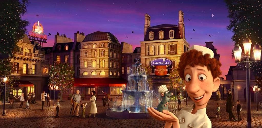 Press pack The world of Ratatouille unveiled at Disneyland Paris - Opening 10 July 2014 - INDEX The 60th ride at Disneyland Paris 4 La