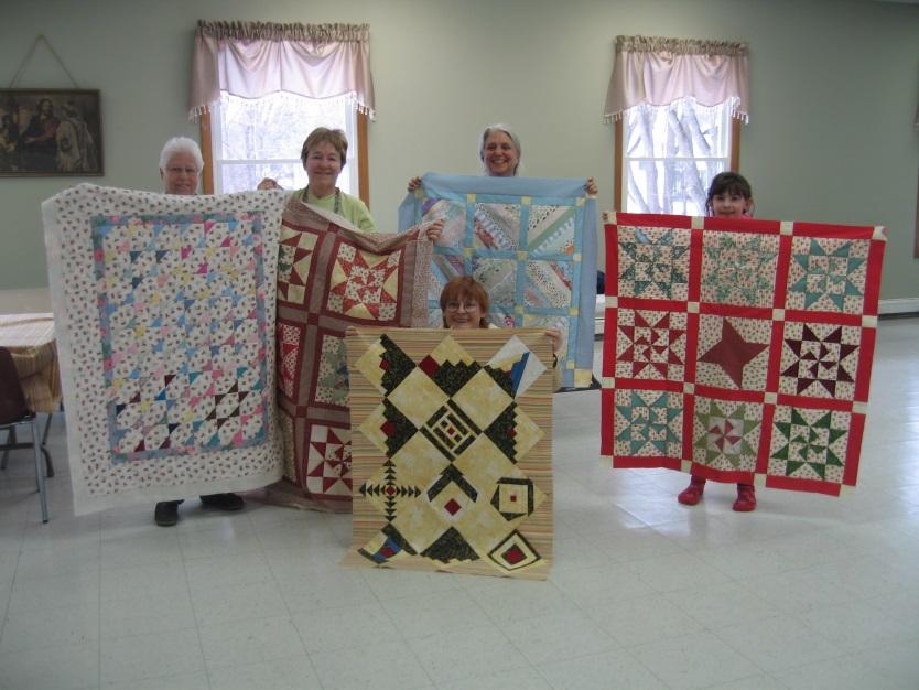 We will collect finished quilts at every meeting. Several of us enjoyed working on baby quilts at the March open sew see some results below SCRAPPY STAR BLOCKS We are Calling in all blocks.