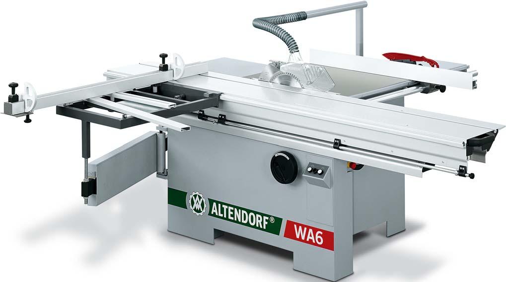 The WA 6 is the smallest Altendorf there is.