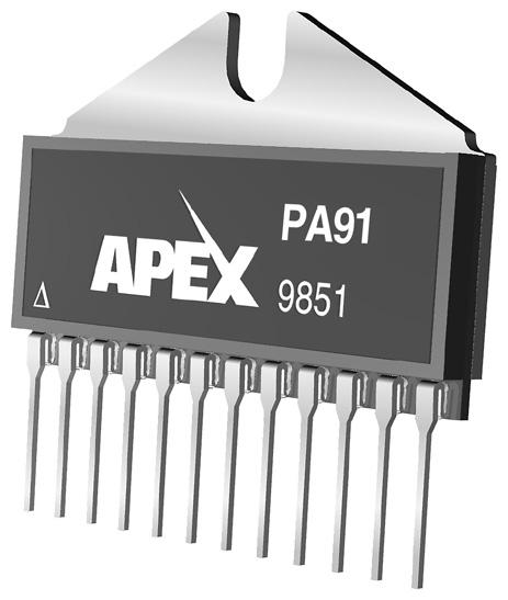 PA9 PA9 High Voltage Power Operational Amplifiers FEATURES HIGH VOLTAGE 4V (±5V) LOW QUIESCENT CURRENT ma HIGH OUTPUT CURRENT 0mA PROGRAMMABLE CURRENT LIMIT HIGH SLEW RATE 300V/µs APPLICATIONS