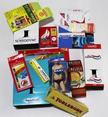1.1 Cartonboard - Vouwkarton Cartonboard (in Dutch: vouwkarton) is suitable for small to medium sized boxes that are used to pack a wide variety of products.