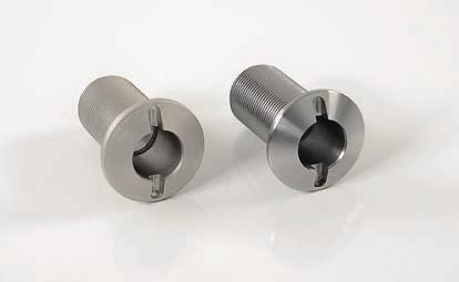 23 PLUG SOCKET LITE Conical plug socket with sharp serrated edging for firm positioning.