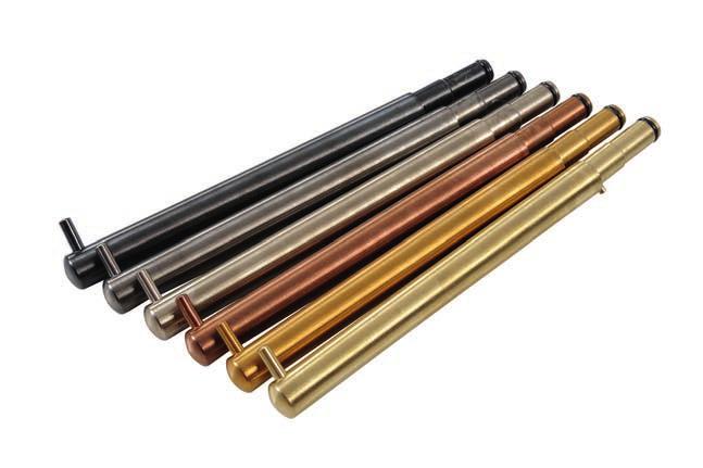 That is, we can now colour the stainless steel insert parts into various metal colours such as copper, bronze, brass, gold and more.
